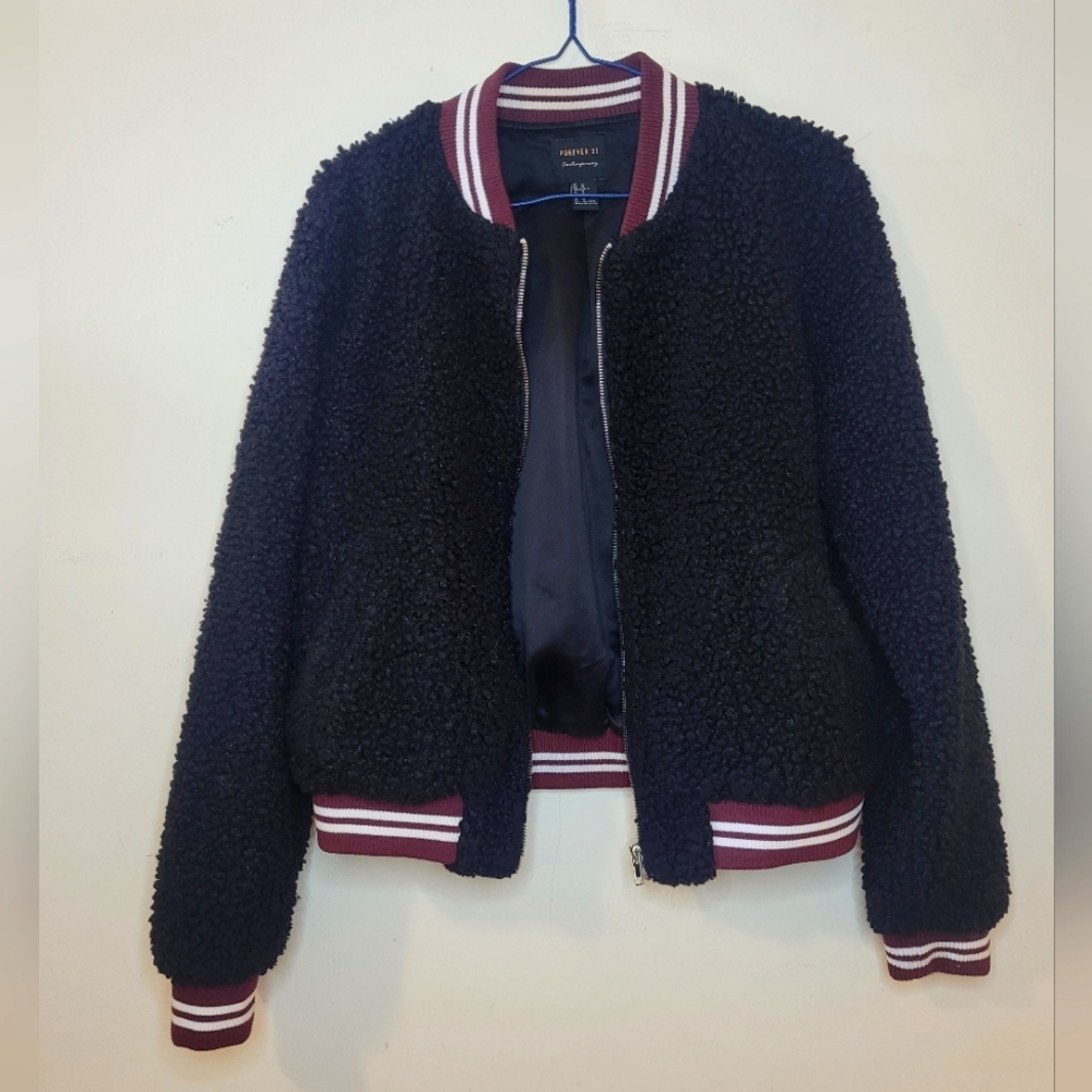 F21 Sherpa jacket